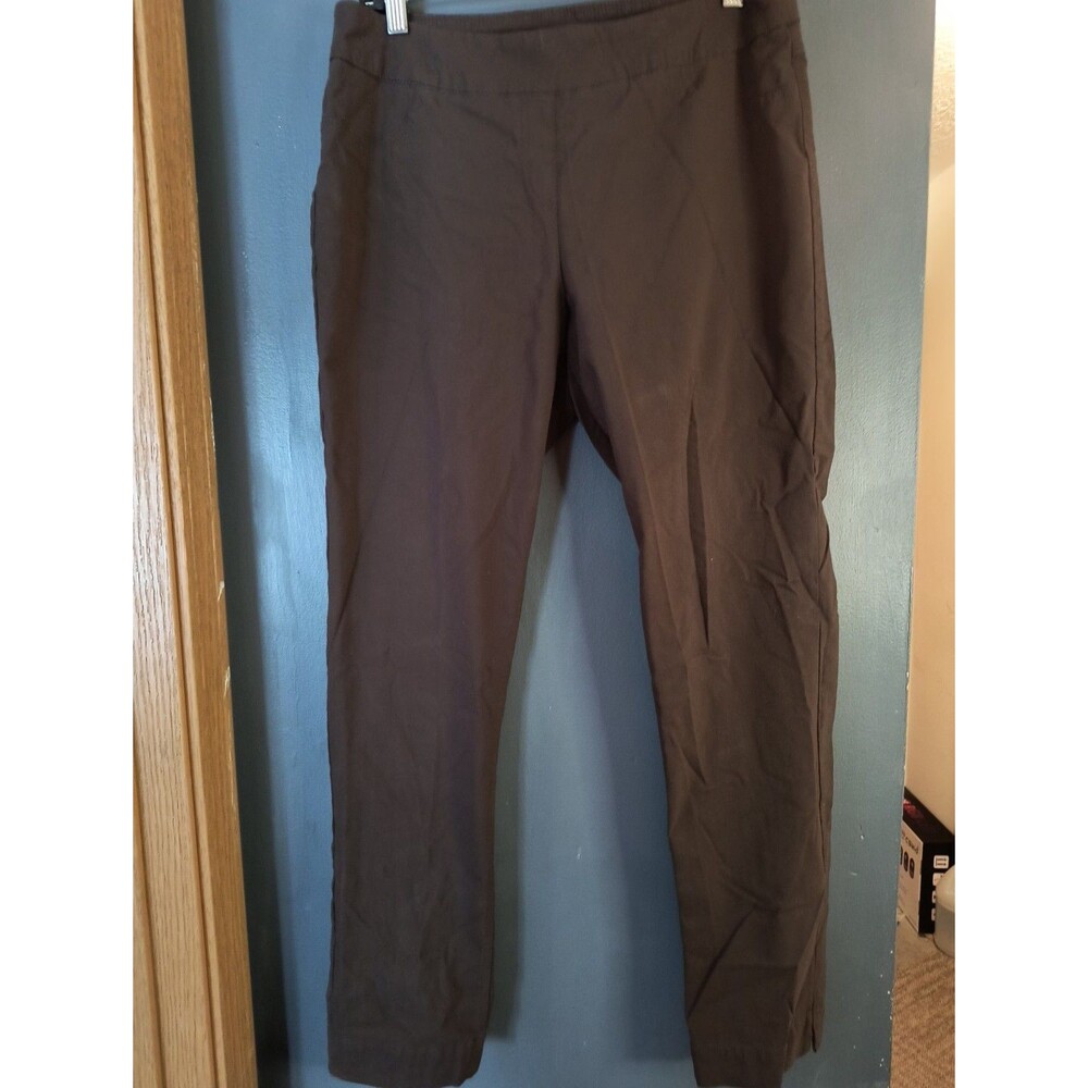 SlimSation Pants Women's 14 Brown Ankle